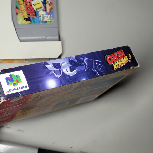 Bomberman Hero Nintendo 64 N64 cib complete - Picture 9 of 15
